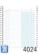 画像1: 【連続用紙】バインダー元帳 1000枚 (1)