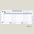 画像3: 【連続用紙】仕訳伝票（ＯＢＣ7行）2000枚 (3)